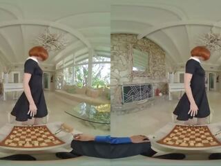 Beth Harmon Of QUEEN'S GAMBIT Playing Fuck Chess With You VR x rated video Porn shows