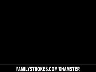 Familystrokes - Horny Step-siblings Fucks Cousin: x rated video 47