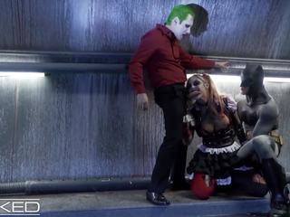 Harley كوين مارس الجنس بواسطة joker & batman - wickedpictures