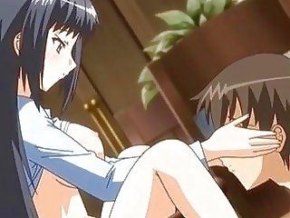 Cycate anime wezwanie dziewczyna trwa za tłusta phallus