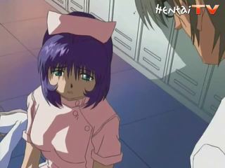Anime playgirl dostaje jej srom łamane