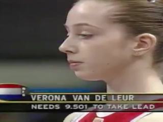 Dutch Gymnast Verona van de Leur xxx video 2015