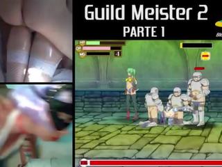 Mani la chupa mientras juego - blow-videogames - guild meister 2 parte 1