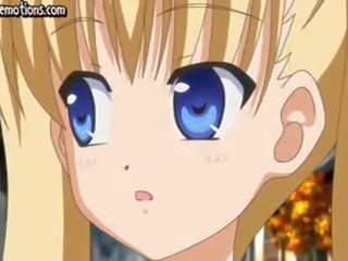 Maly hentai blond taking a shaft